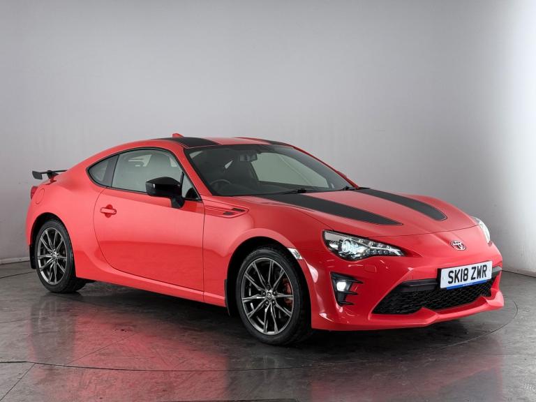 2018 Toyota GT86 2.0 Boxer D-4S Club Series Orange Edition Auto Euro 6 2dr COUPE Petrol Automatic