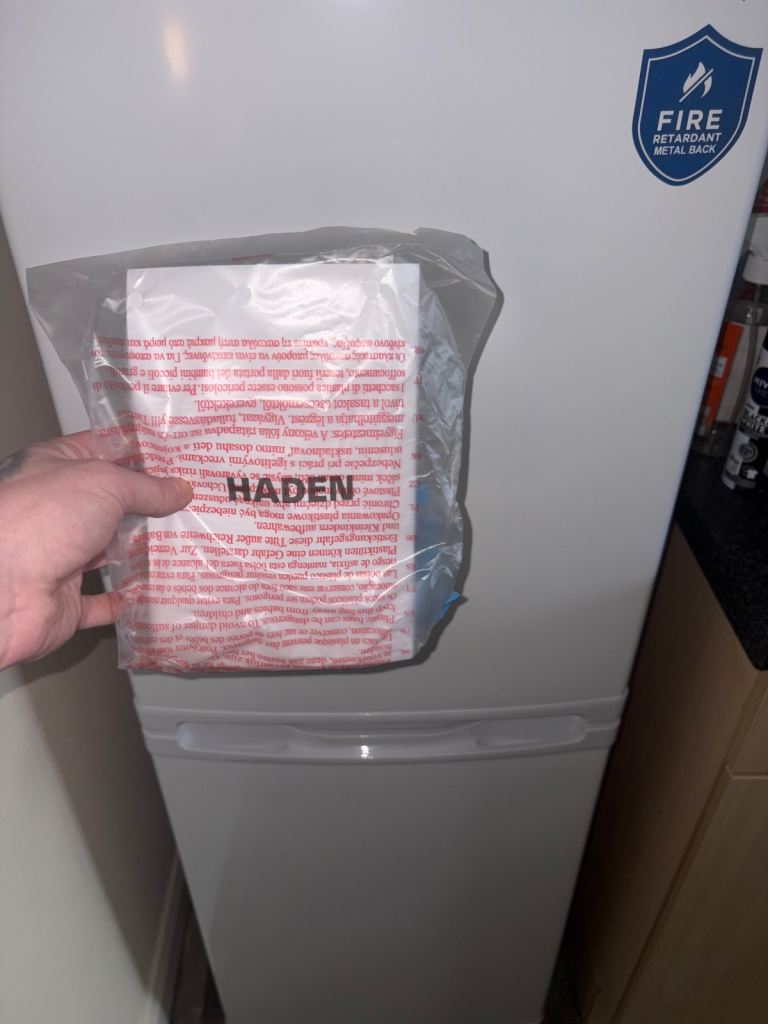 Haden Fridge Freezer 