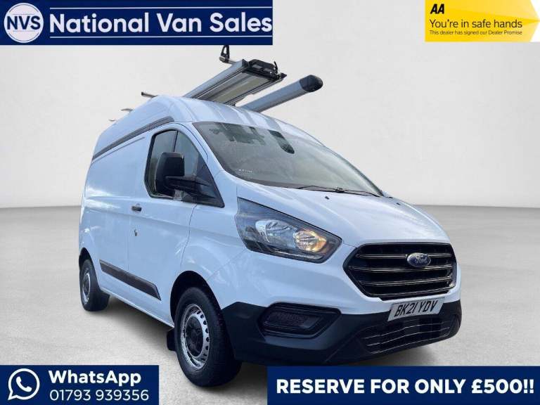 2021 Ford Transit Custom 2.0 300 EcoBlue Leader L1 H2 Euro 6 (s/s) 5dr PANEL VAN Diesel Manual