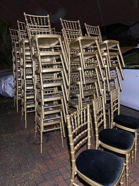 Gold Chaivari Chair Hire 