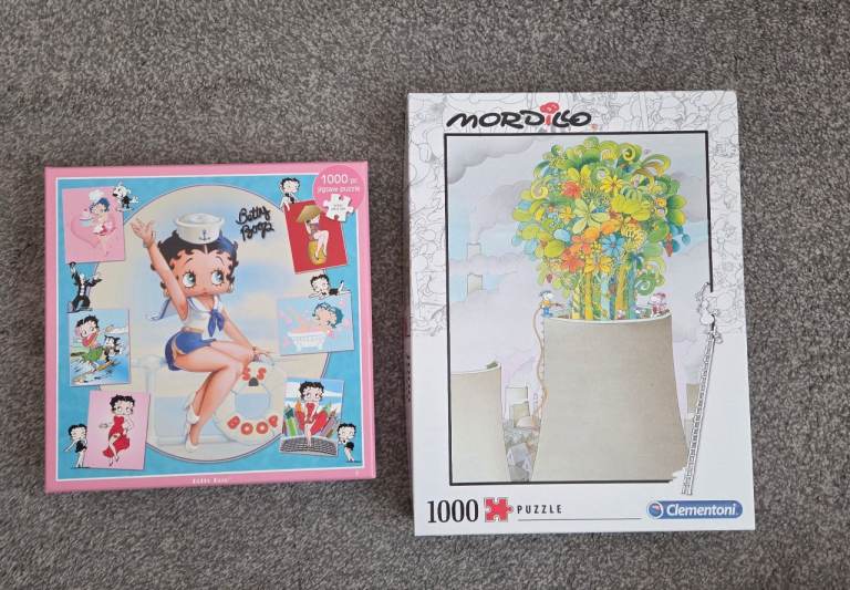 Jigsaws 1000 pieces £3 each 