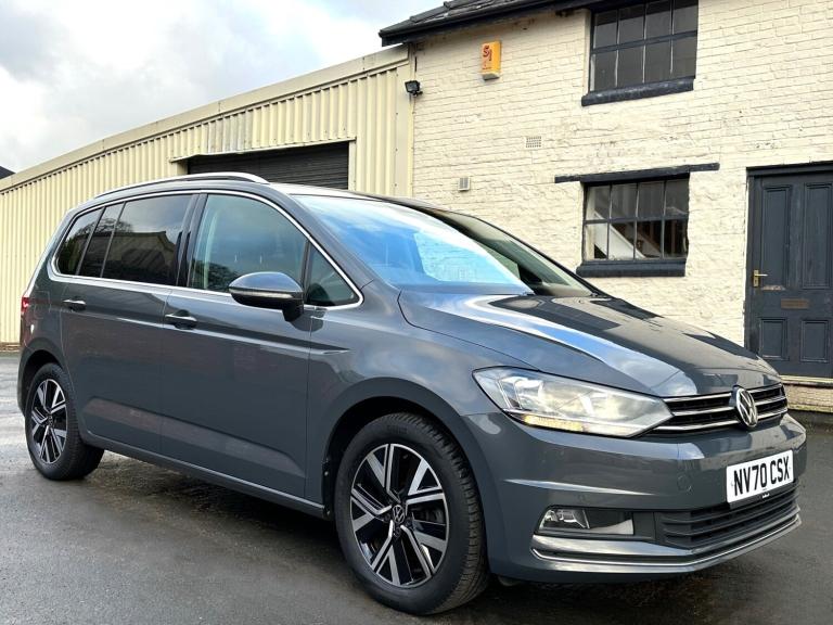 2020 70 Volkswagen Touran 1.5 TSI (150) EVO SEL 7 Seat MPV Met Dolphin Grey