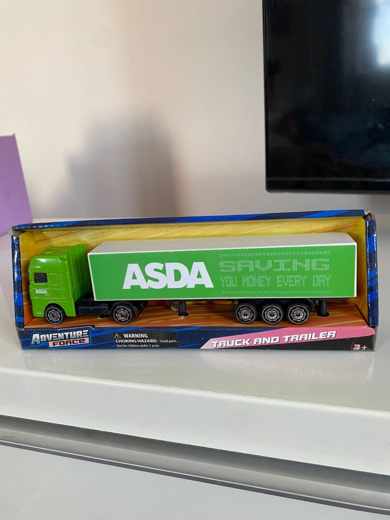 Adventure Force ASDA Truck and Trailer – New, Boxed