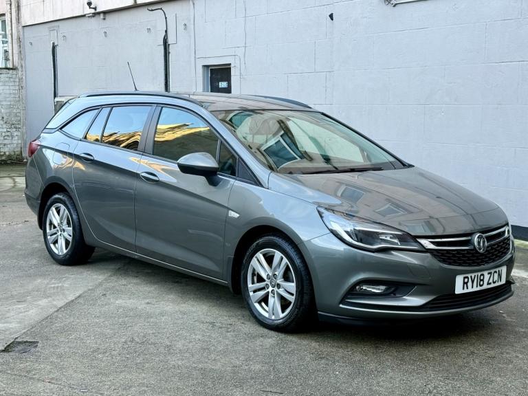 2018 VAUXHALL ASTRA TOURER 1.6 CDTi Design Grey ESTATE Manual Diesel