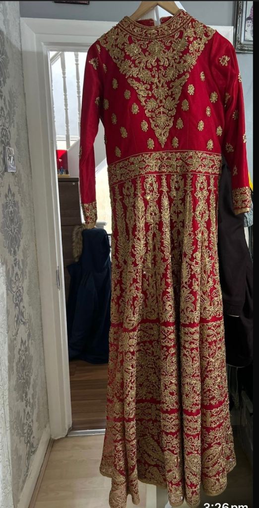 Red wedding /party gown 