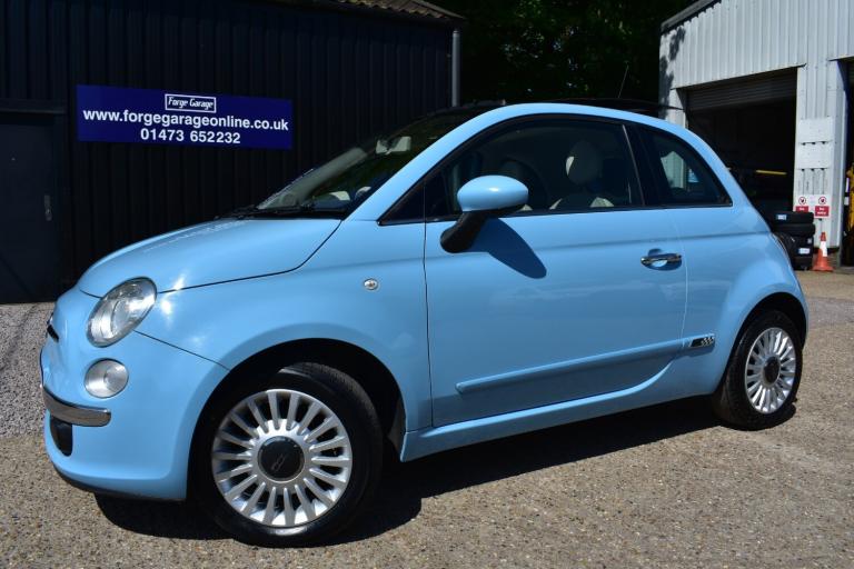 2011 Fiat 500 1.2 Lounge 3dr [Start Stop] HATCHBACK Petrol Manual