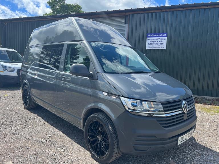 2021 Volkswagen Transporter 2.0 TDI 110 T32 LWB CAMPERVAN MOTORHOME HI ROOF  PANEL VAN Diesel Manual