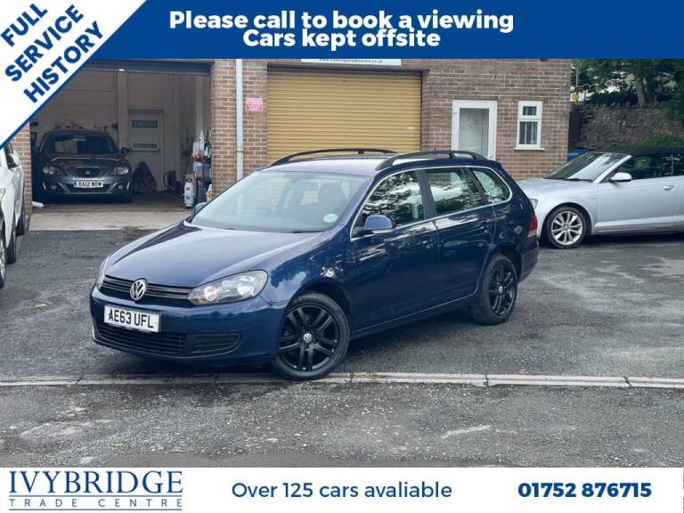 2013 63 VOLKSWAGEN GOLF 1.6 TDI SE ESTATE 5DR DIESEL MANUAL EURO 5 (105 PS) DIES