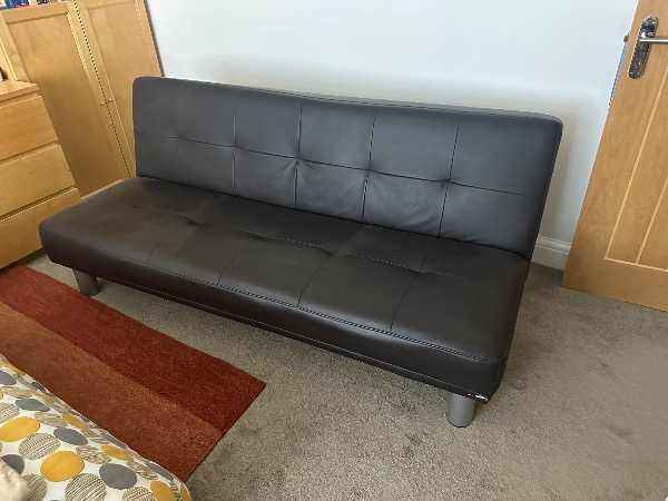 Leather Sofabed