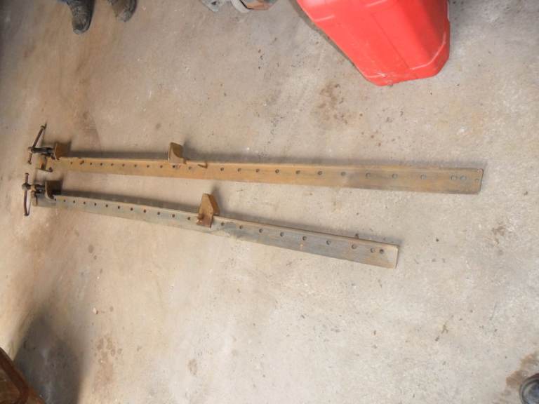 Two clamps