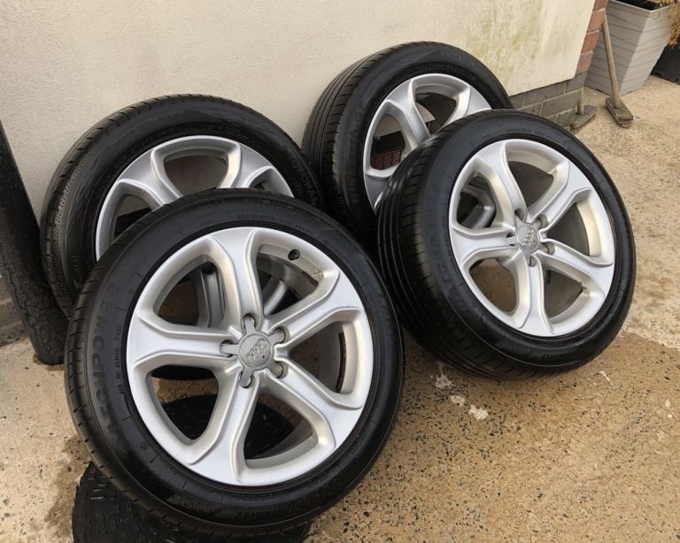 17” inch genuine Audi a5 a6 a4 alloys wheels 5x112 Vw caddy x4 