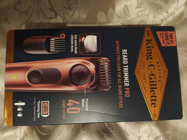 Braun King C Gillette Beard Trimmer Pro