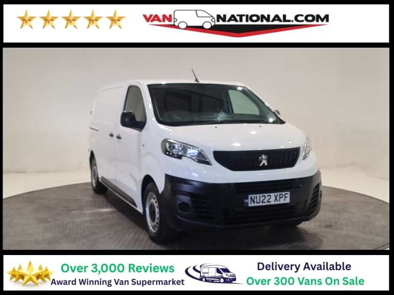 2022 Peugeot Expert 1000 1.5 BlueHDi 100 Professional Premium Van PANEL VAN DIESEL Manual