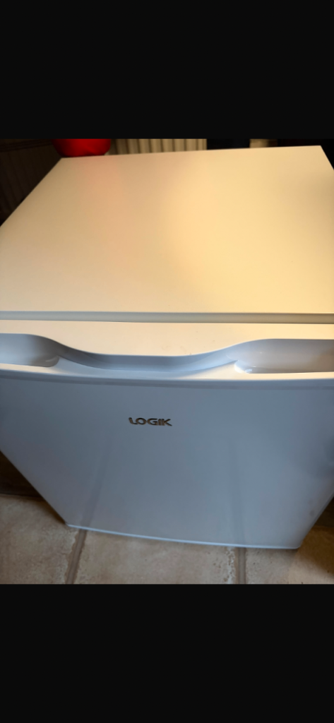 Mini freezer on top of counter 