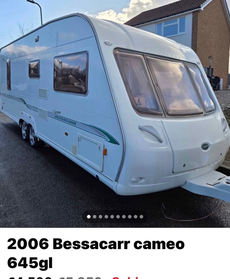 Caravan Bessacarr Cameo 2006 645gl