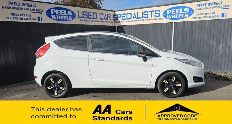 2016 66 FORD FIESTA 1.25 ZETEC WHITE EDITION HATCHBACK 3DR PETROL