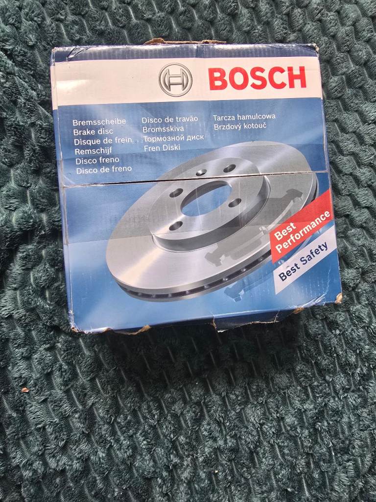 X2 BOSCH front break disc
