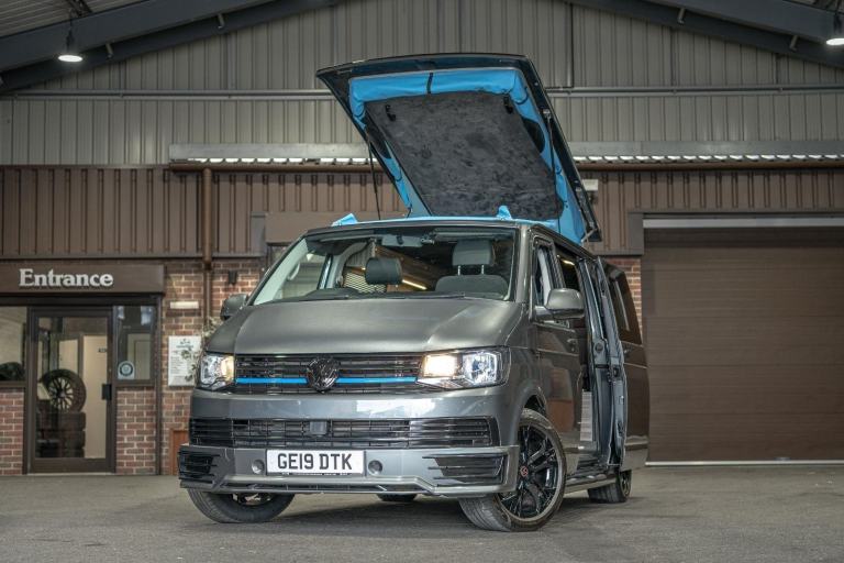 VW Transporter T6 Metallic Grey 2019 Short Wheel Base Petrol Campervan