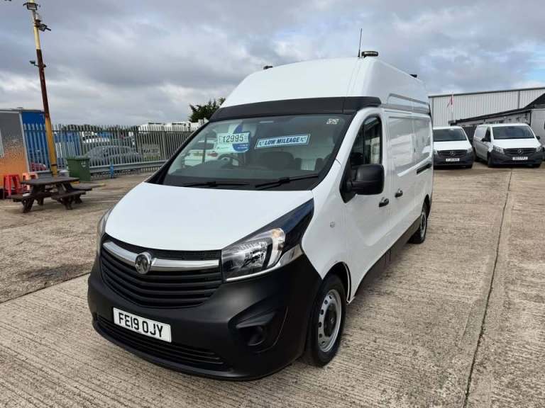 VAUXHALL VIVARO 2900 1.6CDTI BiTurbo 125PS L2H2 LWB HIGH ROOF PANEL VAN EX BT