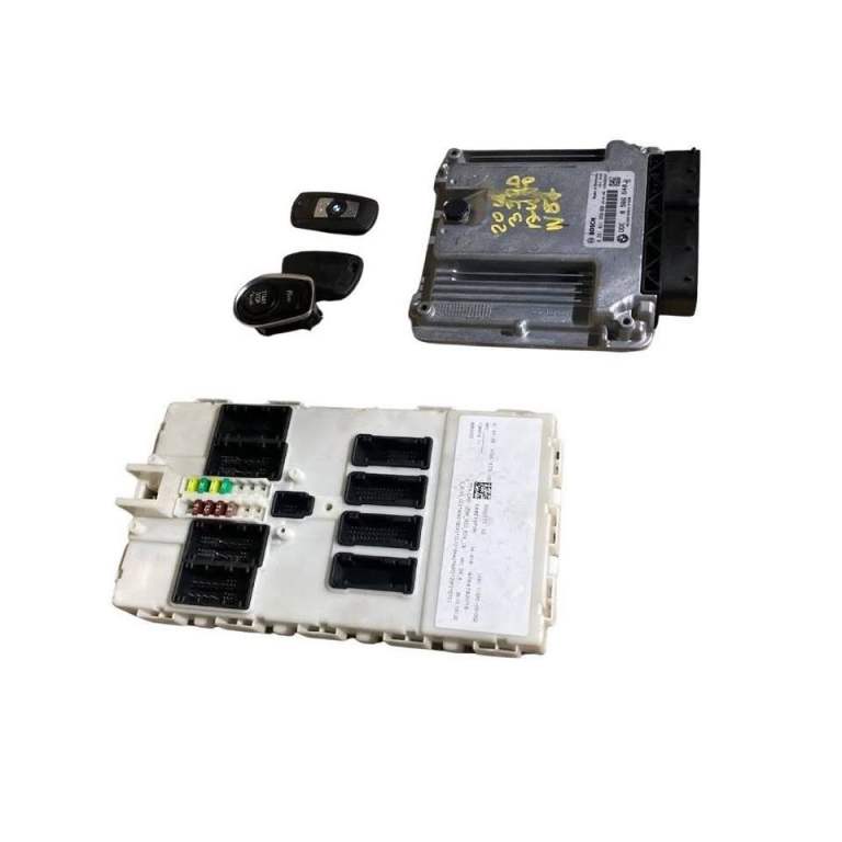 BMW F30 F31 3 Series 330d ECU Kit with Key N57 Auto 8586540 2x Keys