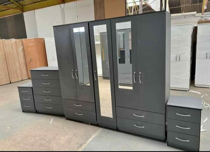 ⭐Clearance Sale⭐Grab Your Discounted 1-10 Door Wardrobes/Chest Drawers/Bedsides🚚Free UK Delivery