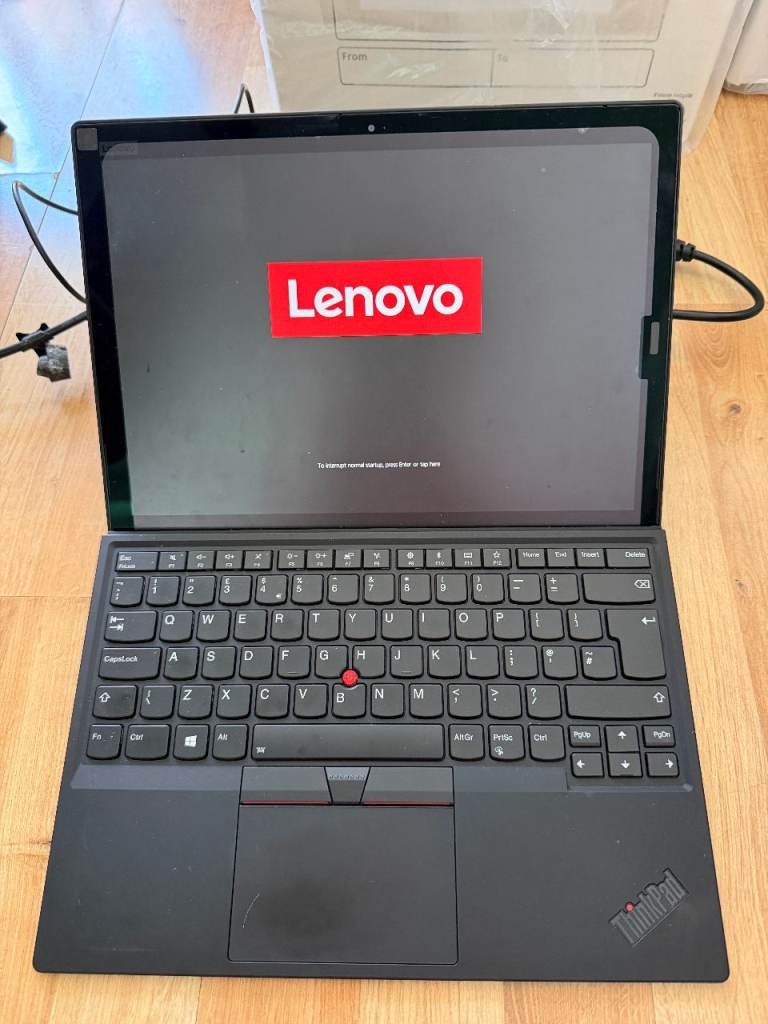 Lenovo thinkpad x1 tablet i7 8th Gen, 256GB SSD 16GB Ram Win11 Pro with Keyboard