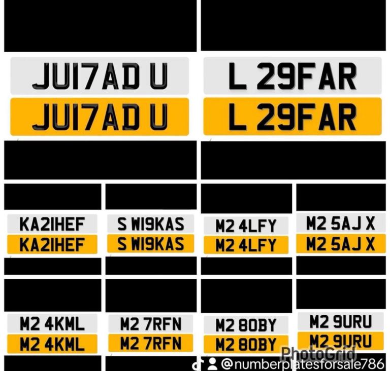 Private Cherished Number Plate - Loads in 