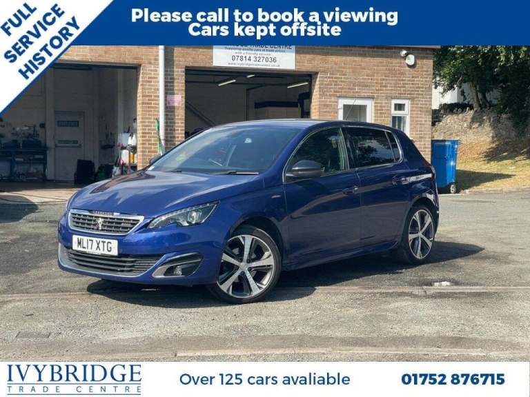2017 17 PEUGEOT 308 1.6 BLUEHDI GT LINE HATCHBACK 5DR DIESEL MANUAL EURO 6 (S/S)