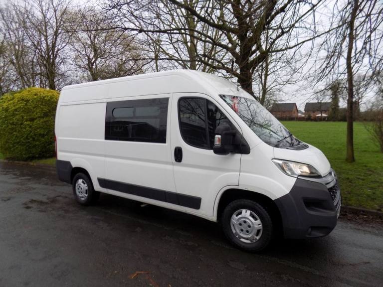2017 Citroen Relay Crew Van, Air Con, One owner, Rear Seats, EX MOD Combi Van Diesel Automatic