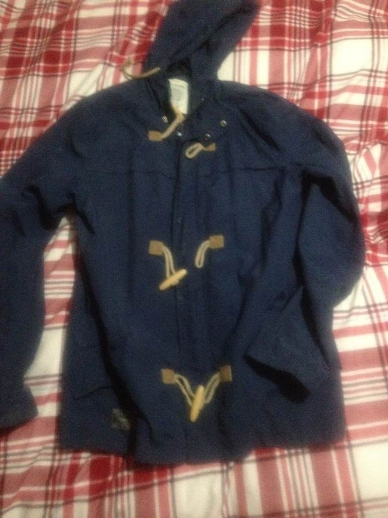 mens navy blue jacket size medium