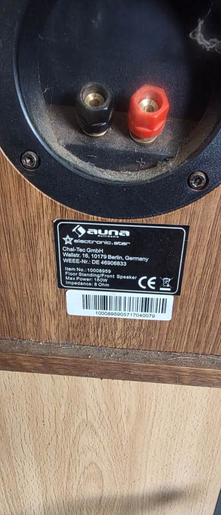 Auna speakers 160 w 