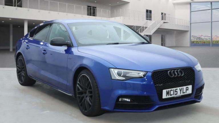 2015 Audi A5 2.0 A5 Sportback Black Edition+ TDI Quattro 4WD 5dr Coupe Diesel Manual