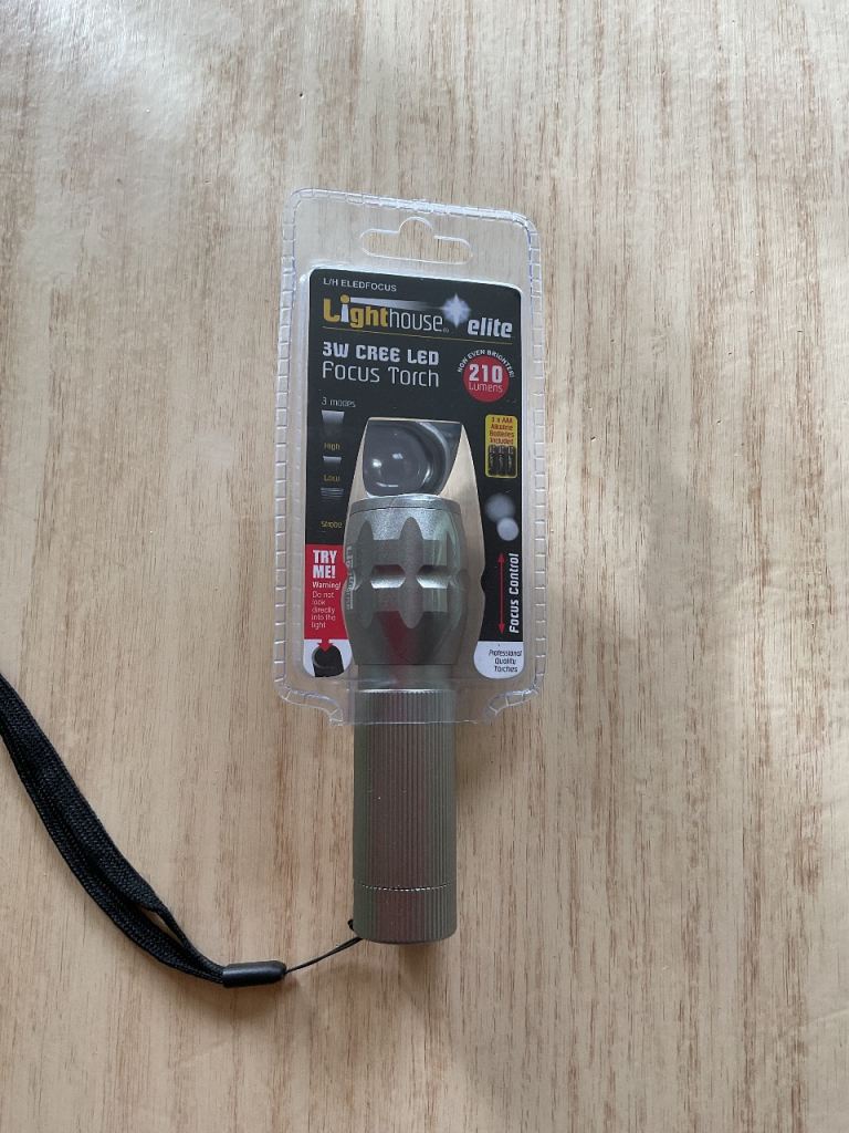 ULTRA-BRIGHT LED ALUMINIUM TORCH