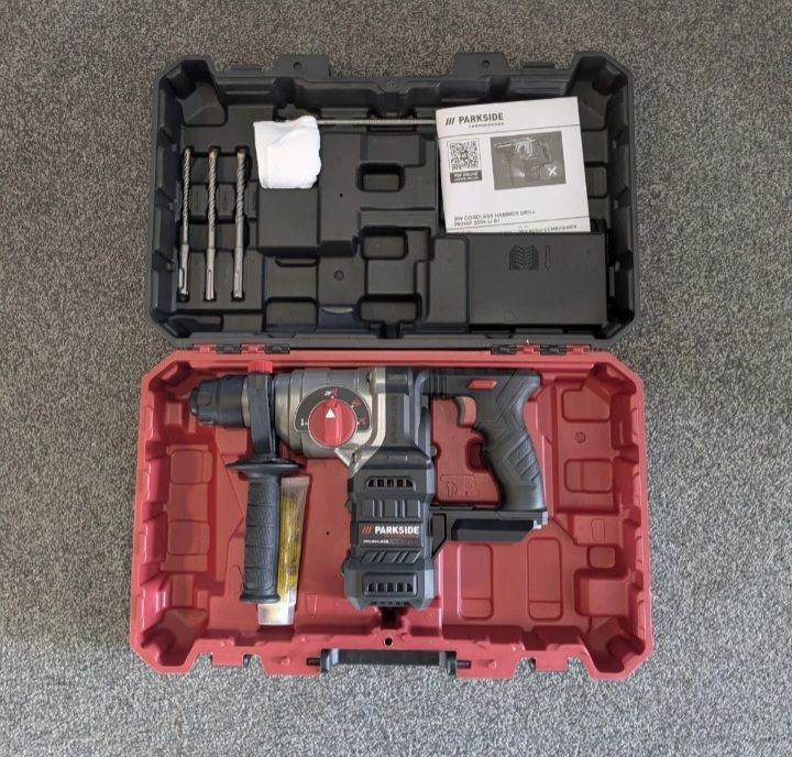 PARKSIDE PERFORMANCE 20V Cordless Hammer Drill - Bare Unit Cordless rotary hammer drill new