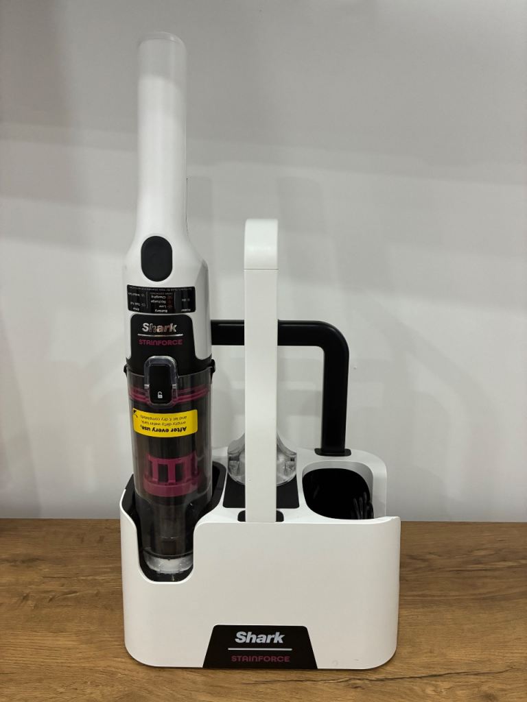 Shark StainForce Cordless Spot Cleaner with Storage Caddy, Accessories & Charger