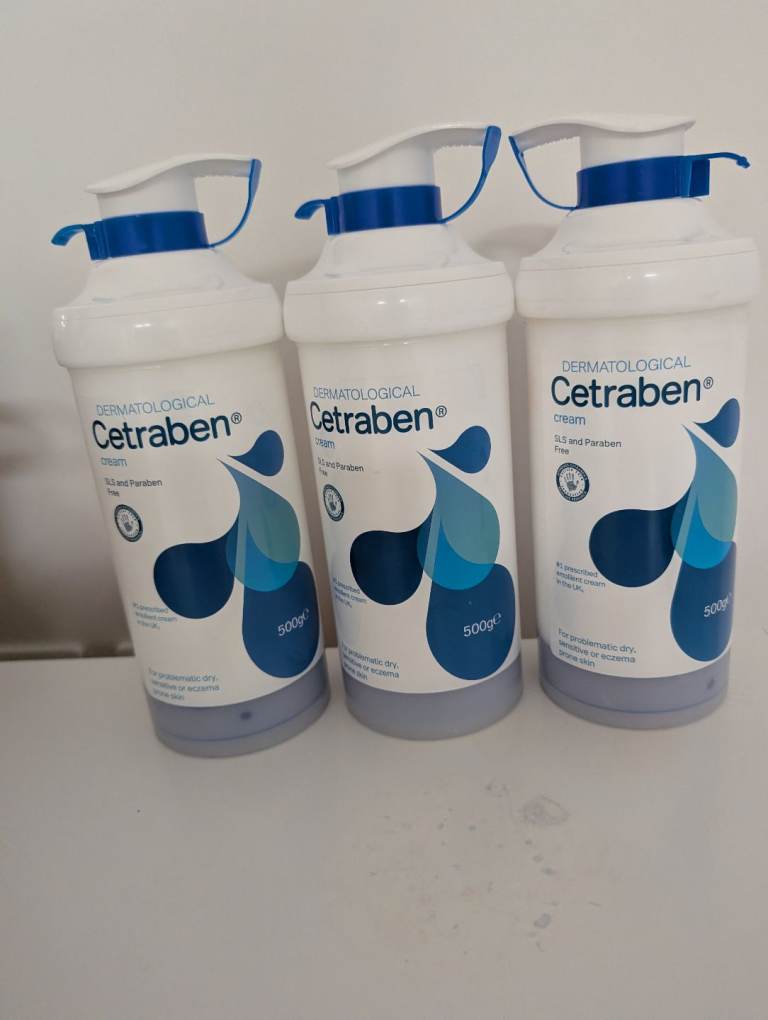 Cetraben cream 3 x 500g bundle £10
