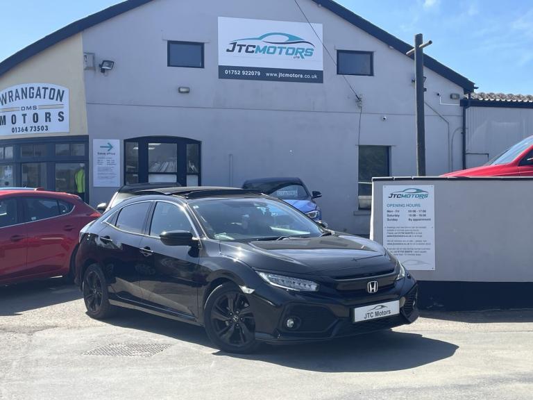 HONDA CIVIC 1.6 i-DTEC EX 5dr Man, diesel, black + amazing spec 2018