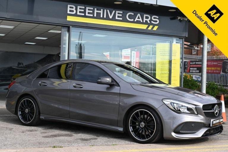 2018 68 MERCEDES-BENZ CLA 2.1 CLA220D AMG LINE NIGHT EDITION COUPE 4DR DIESEL 7G