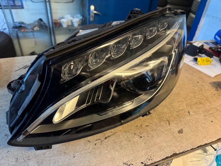 MERCEDES C CLASS W205 HEADLIGHT LED HIGH PERFORMANCE LEFT SIDE A2059069404