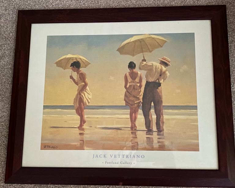 Jack Vettriano, Mad Dogs, Portland Gallery, limited edition print