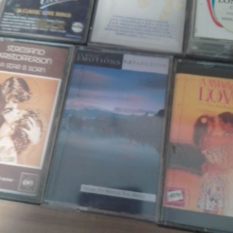 Job Lot of Various Music Cassette Tapes – Good Condition