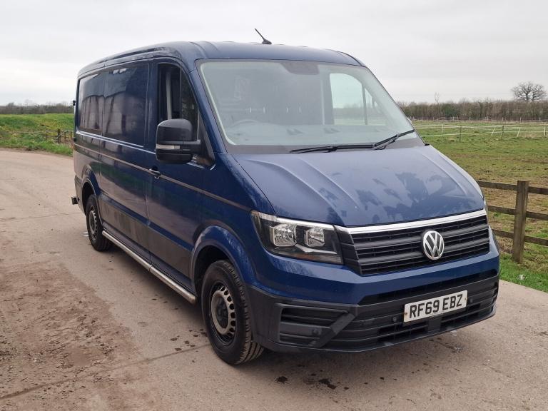 2020 VW Volkswagen Crafter CR35 TRENDLINE TDI Blue MWB  Drives Perfect  ULEZ
