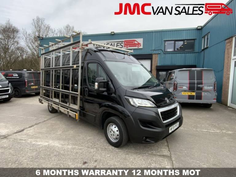 2019 19 PEUGEOT BOXER 2.0 BLUEHDI 335 PROFESSIONAL GLASS RACK  L3 H2 EURO 6  DIE