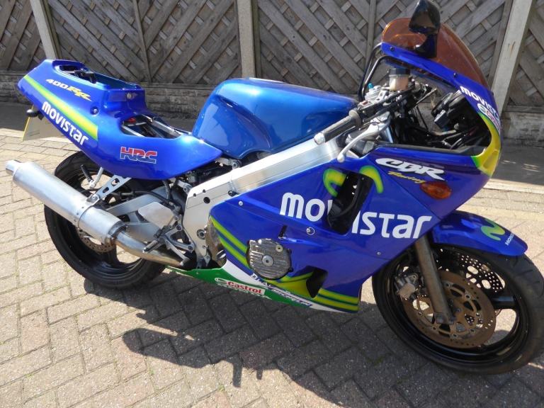HONDA CBR 400 F REG UNFINISHED PROJECT SPARES OR REPAIR GOT KEY AND V5
