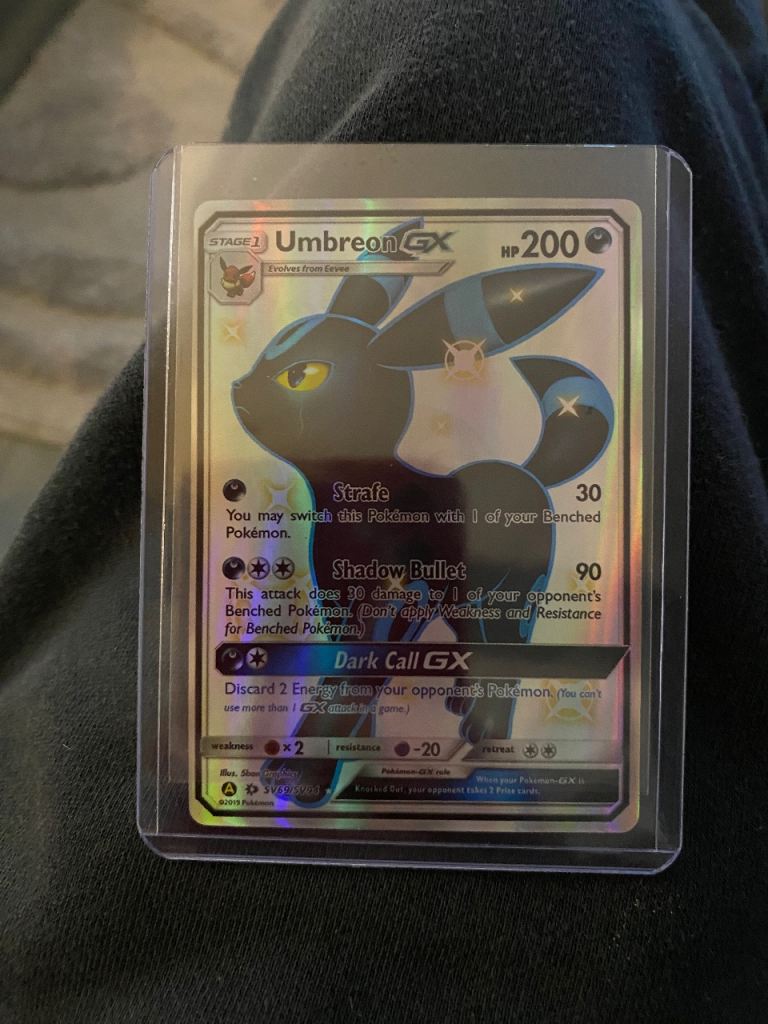 Pokemon Umbreon GX Trading Card – As Good As New