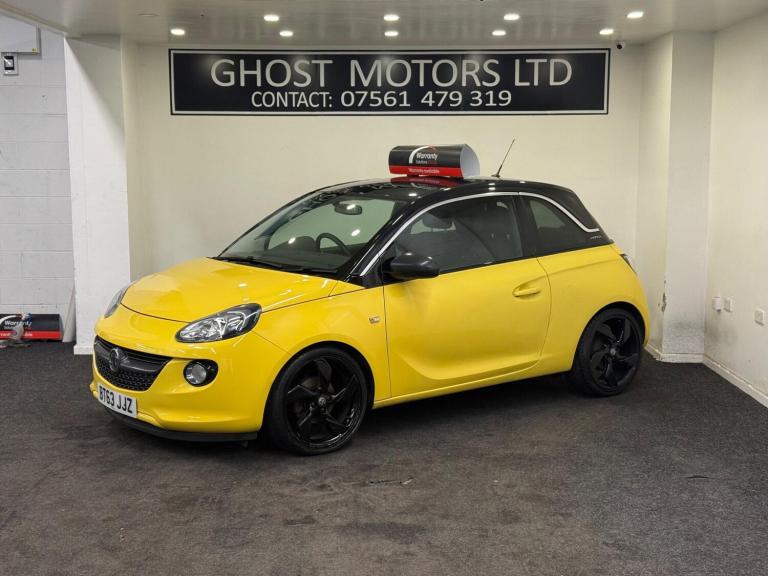 2013 Vauxhall ADAM 1.4i [100] Slam 3dr HATCHBACK PETROL Manual