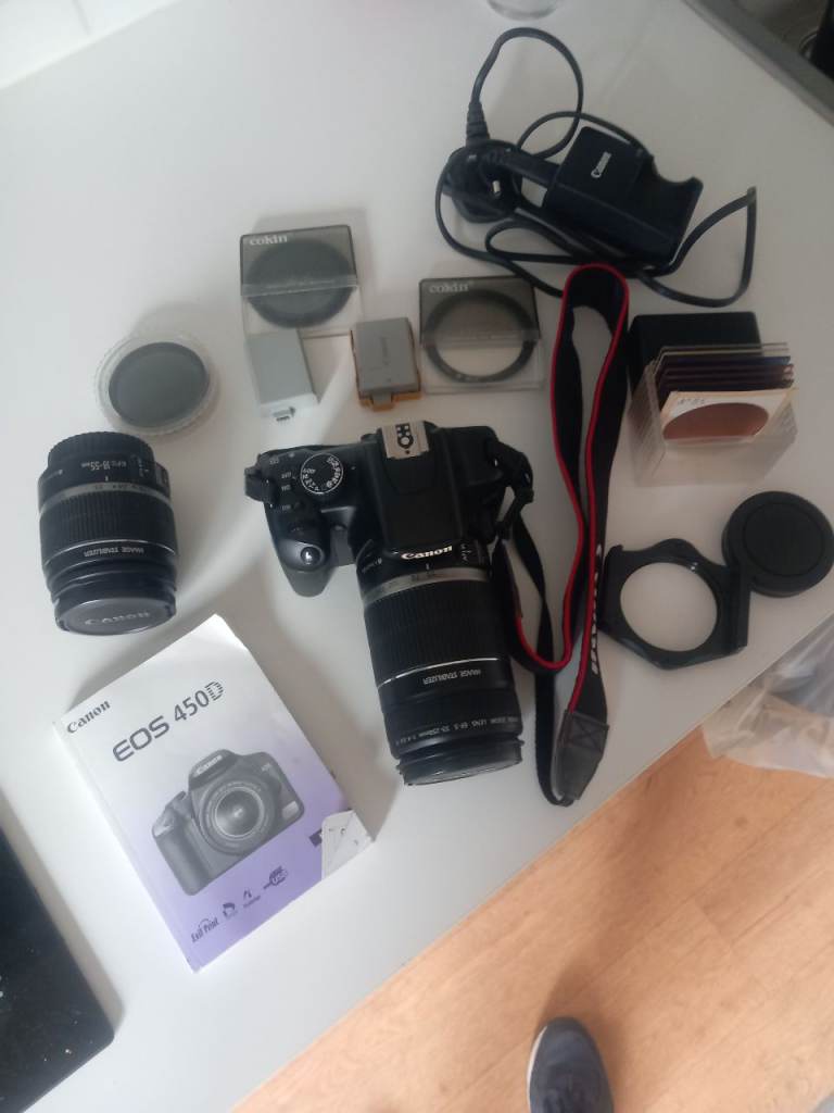 Canon EOS 450D camera