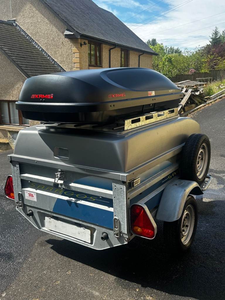 Camping Trailer 6x4 with Kamei Top Box