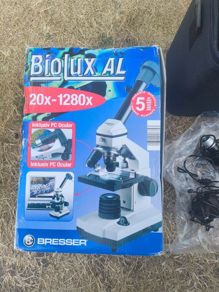 Bresser BioLux AL 20x-1280x Microscope - Brand New in Box