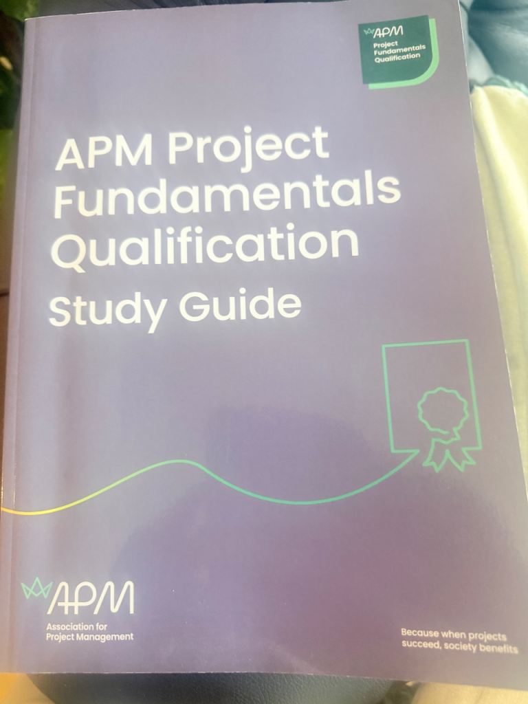 APM Project Fundamentals Qualification Study Guide – As Good As New